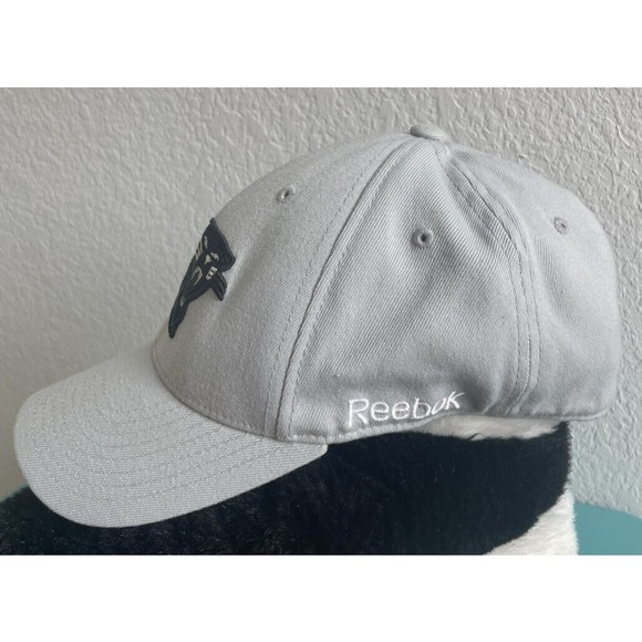 reebok on field fitted hat Panthers size S/M gray embroidered - Picture 3 of 7